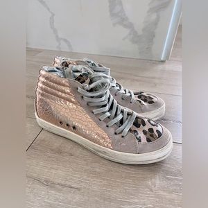 Rose Gold High Tops - P448